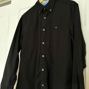 Tommy Hilfiger black Oxford shirt